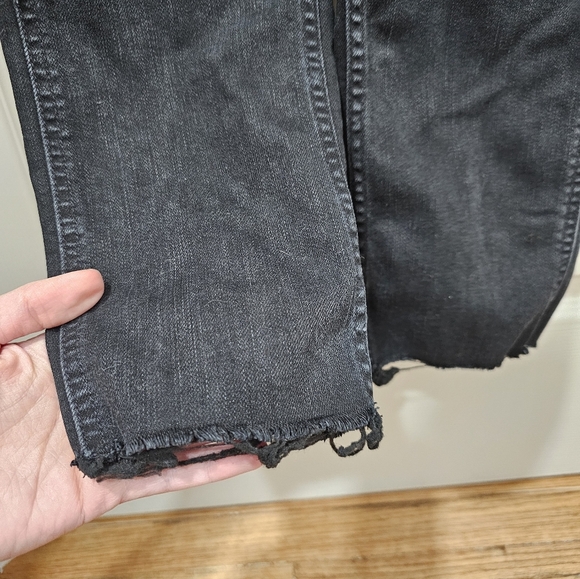 Madewell washed black overalls - Picture 7 of 14
